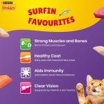 Friskies Surfin' Favourites Adult Dry Cat Food, 6kg, Contains Mackerel, Tuna, Salmon & Sardine Flavours