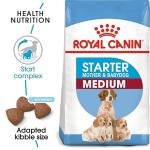 Royal Canin Medium Starter Pellet Dog Food, Meat Flavor, 1 Kg, 1 Count