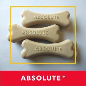 Drools Absolute Dog Bone Treats, Milk Flavour 600g 40peices Jar, All Life Stages