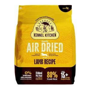 Kennel Kitchen Air Dried Dog Food | 2 Kgs | Lamb Recipe | Dry Dog Food for All Life Stages