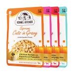 Kennel Kitchen Wet Dog Food for Adult and Puppy, Supreme Cuts in Gravy with Pumpkin, Variety Pack, Chicken, Chicken Liver, Lamb and Fish Recipe, 100g (Pack of 12)
